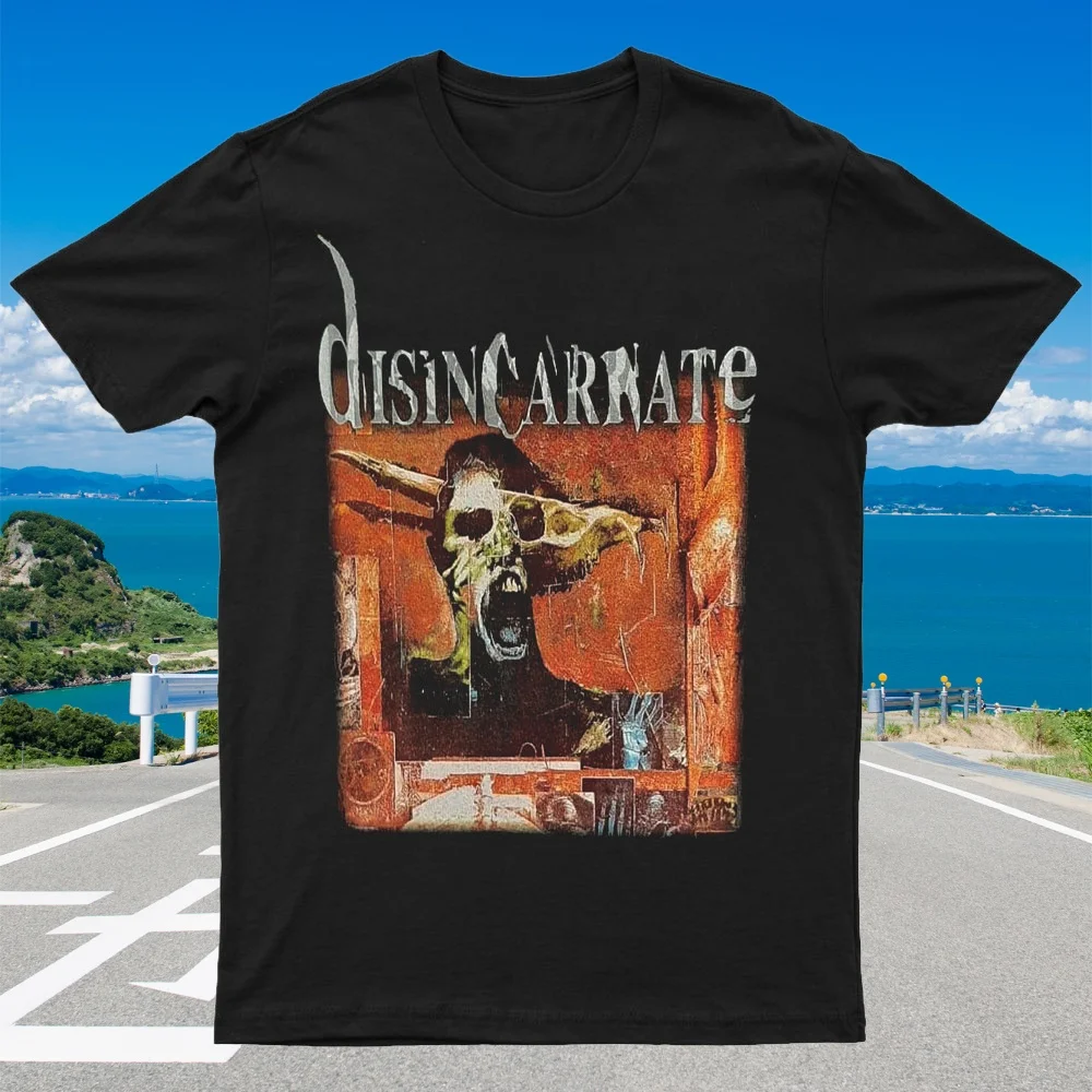 

2025 New Dreams of The Carrion Kind Printed Unisex Street Fashion Trend Short Sleeved Pure Cotton Round