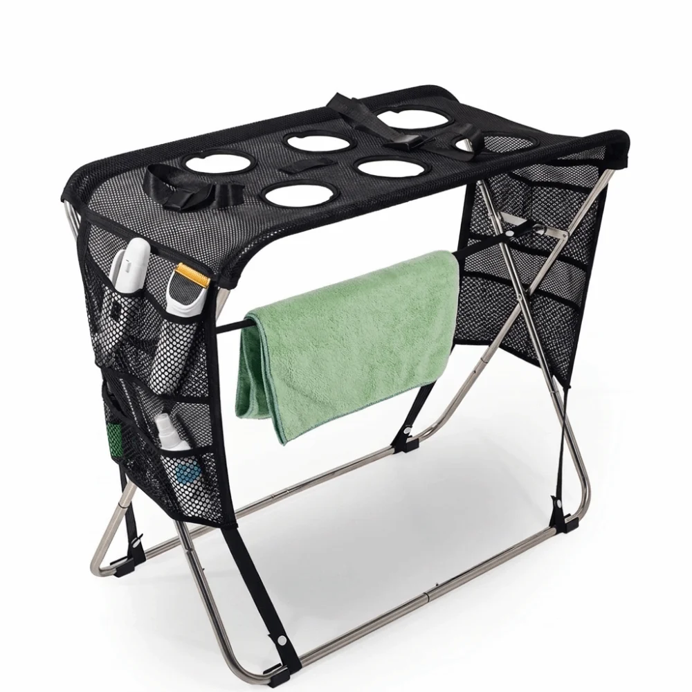 Under Desk Hammock - Folding Pet Grooming Hammock Quick Dry