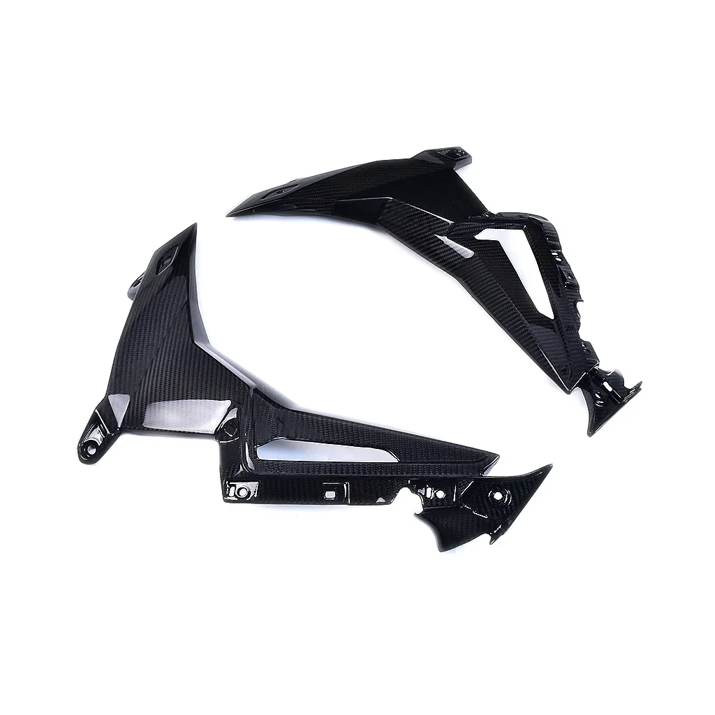 Carbon Fiber Inner Side Fairing Panels Fit BM W S1000R 2021-2024 M1000R 2023-2024 Shockproof Motorbike Mod Parts