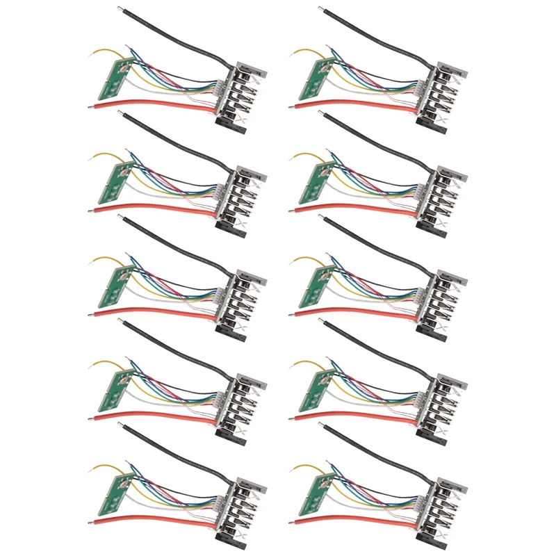10PCS 18V 21V Li-Ion Battery PCB Charging Protection Board for