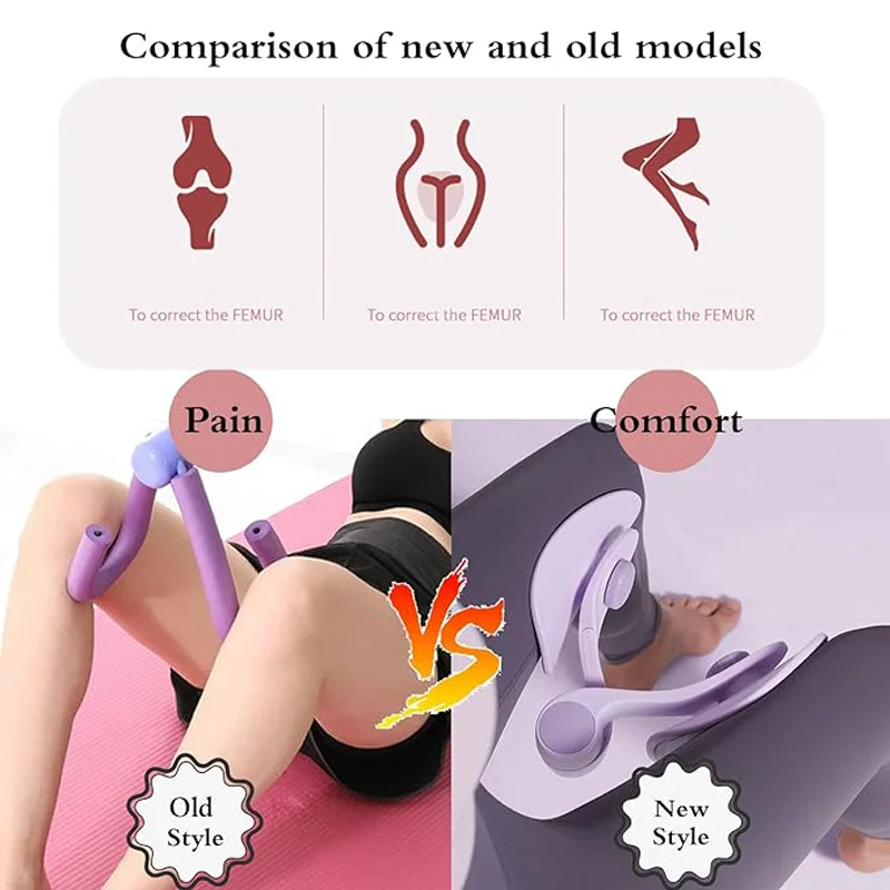 Multifunctional Adjustable Pelvic Floor Muscle Trainer Postpartum Repair Leg Clamp for Women Thin Legs and Beautiful Legs