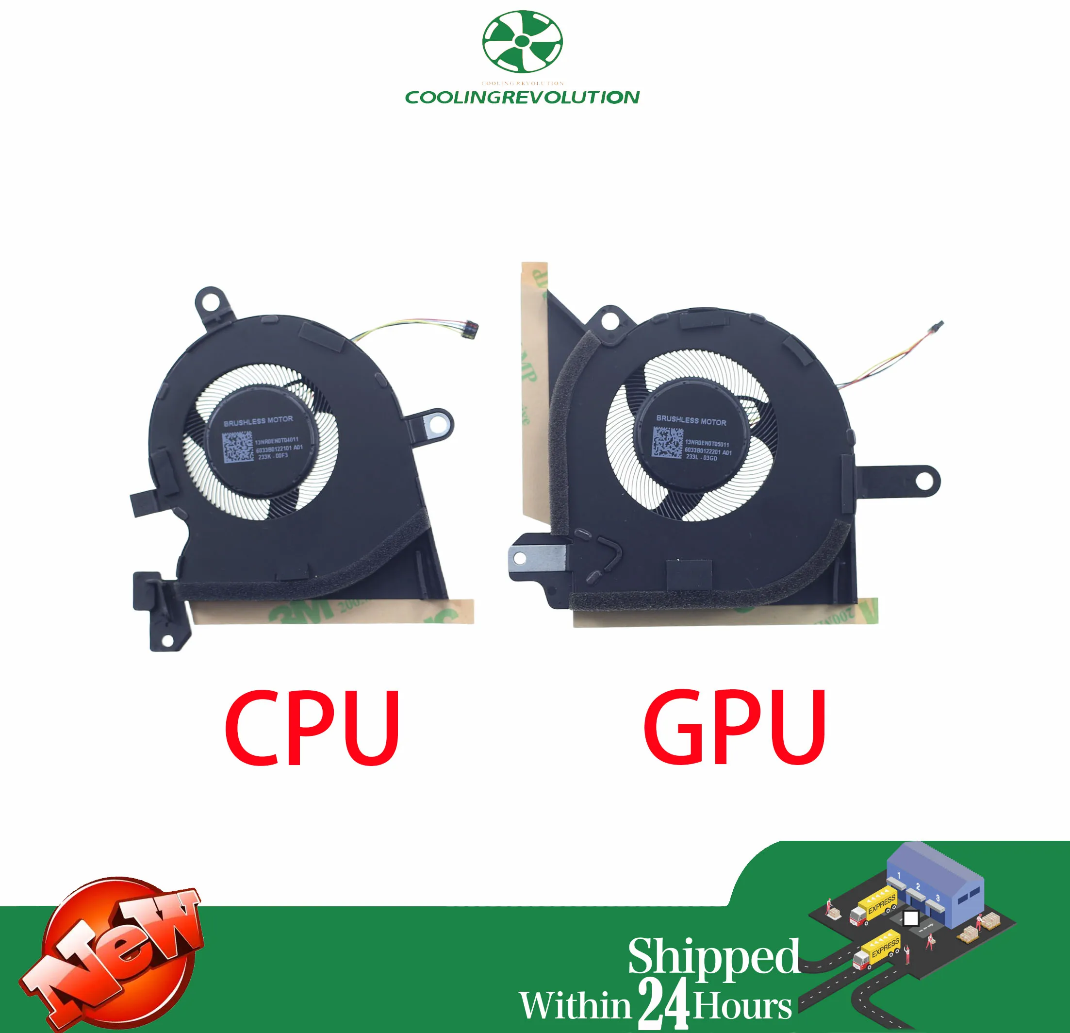 Laptop CPU GPU Cooling Fan For ASUS ROG Flow X13 GV302 GV302XU GV302X GV302XV 13NR0EN0T05011 13NR0EN0T04011 DFS5L22H05B858