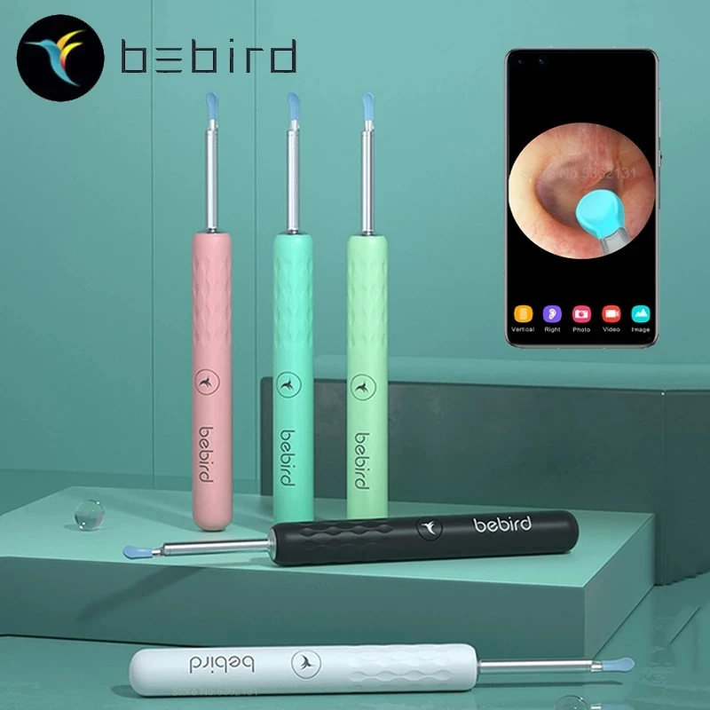 Bebird X3 R3 R1 الأذن الأنظف Minifit أقراط الشمع إزالة أداة 3m الدقة كاميرا الأذن منظار الأذن المنظار الجمال الرعاية الصحية