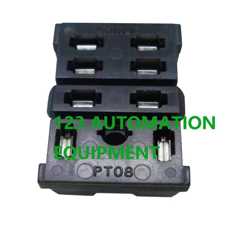 5Pcs Authentic New Omron PT08-0 PT14-0 PY08-02 PY14-02 Relay Socket Back-Mounting