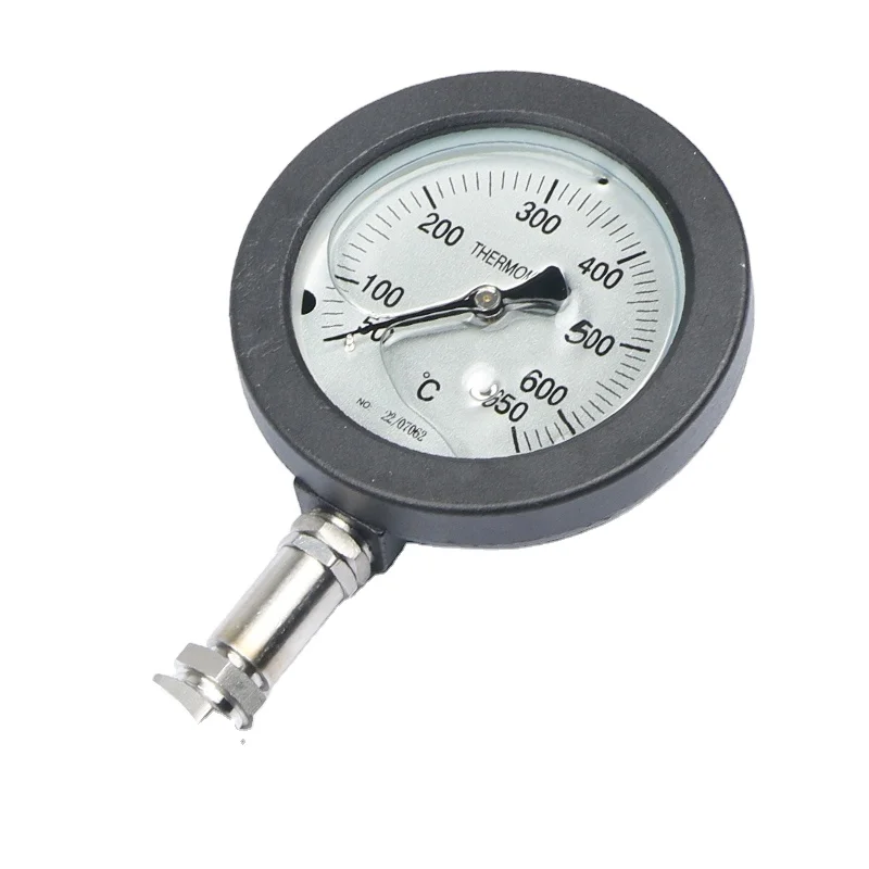 

50-650cc Degrees Shock-Resistant Stainless Steel Temperature Gauge for Marine Diesel Engine 100mm