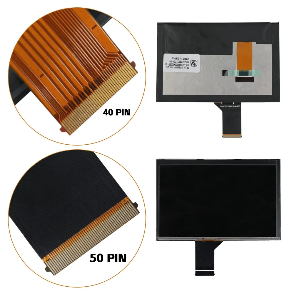 Uconnect LCD Display with Touch Screen for JEEP Compass 2017-2020 Car Radio 7 inch TDO-WXGA0700K00057-V1 TDO-WXGA0700K00033-V2
