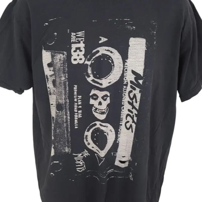 Misfits T Shirt Mens Size XL Black We Are 138 Plan 9 Glenn Danzig Punk Tee