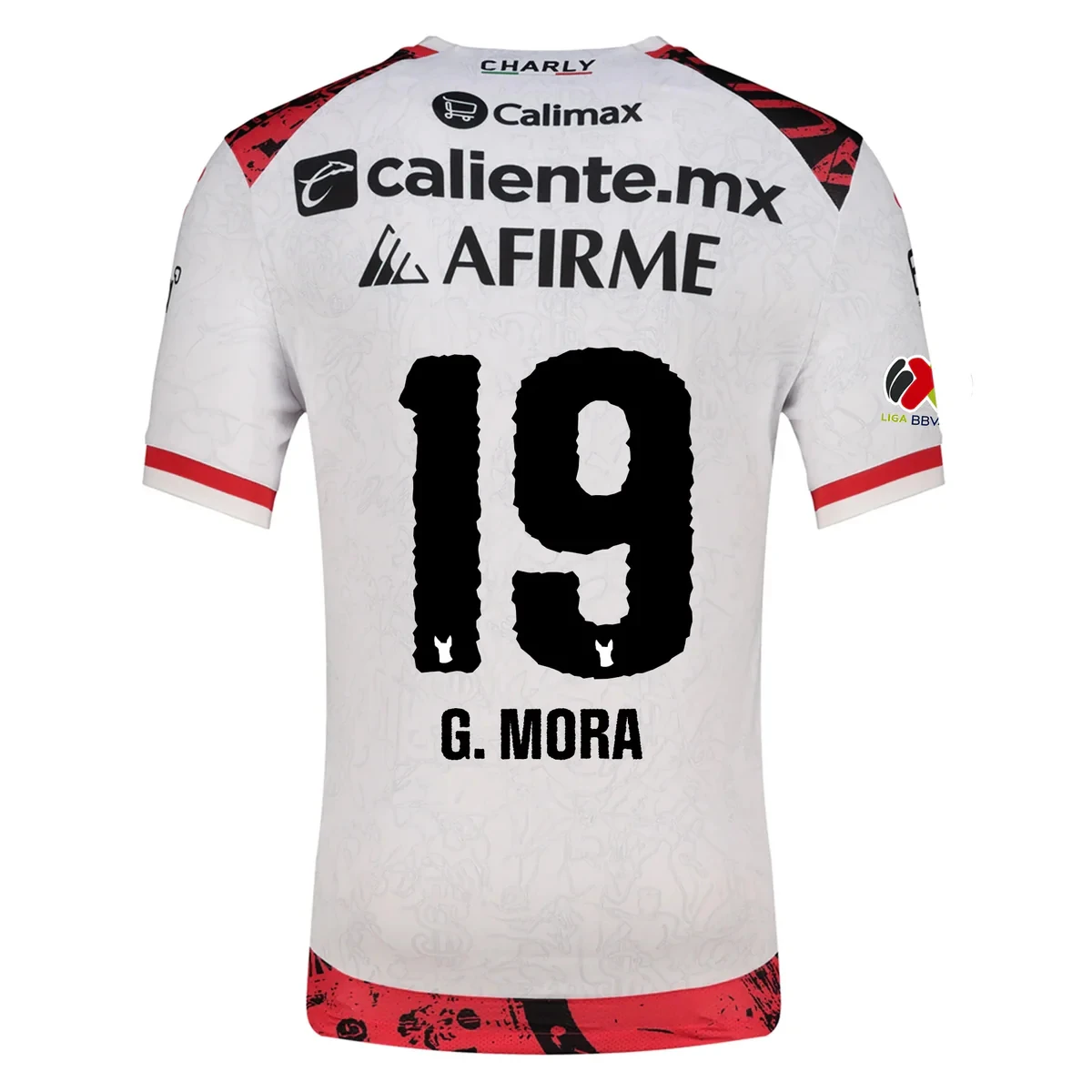 Charly Jose Antonio Rodríguez Xolos De Tijuana Away Jersey de fútbol transpirable y cómodo de secado rápido para hombre