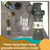 Tactical Flashbang Model Airsoft Outdoor Emergency Camping Lamp Portable Lantern Dummy Grenade Toy CS Gift for Men for Fishing