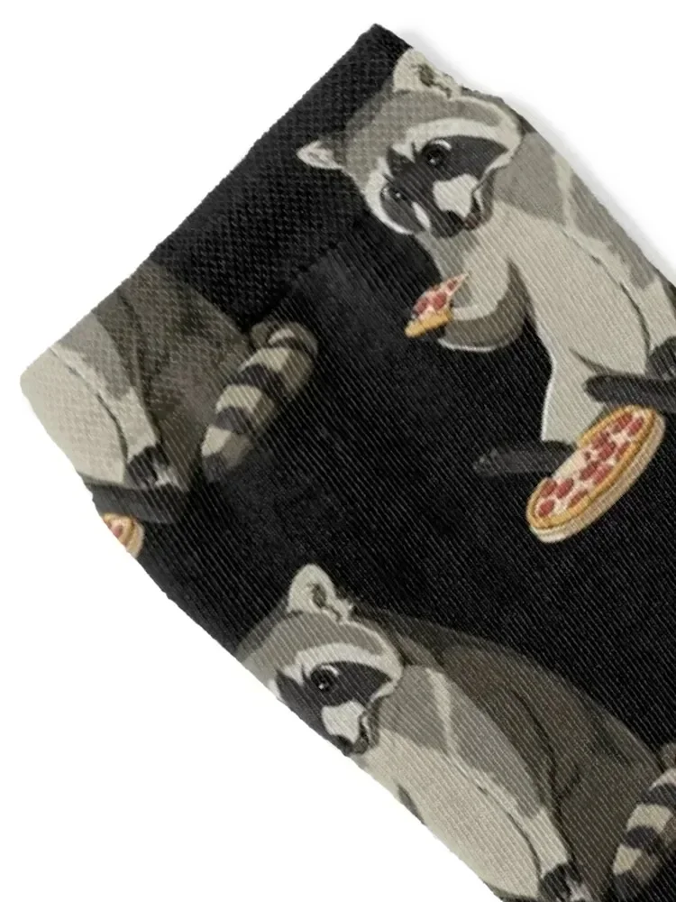 Raccoon Pizza Food Lover Socks luxe luxury christmas stocking Socks For Man Women's