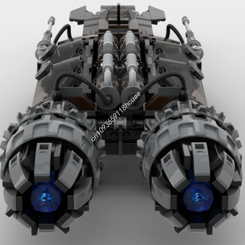 816 Uds. MOC BLACK BURST Commando BX Carrier Star Battle modelo bloques de construcción arquitectura niños idea DIY juguetes regalos de navidad