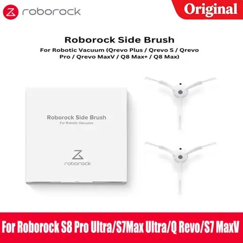 【Original】Roborock Side Brush For S8, S8+ Pro Ultra, Q Revo, Q5, Q7, Q8 Max, S7 Max Ultra, S7 MaxV, S6,S5, S4, E4, Robot Vacuum