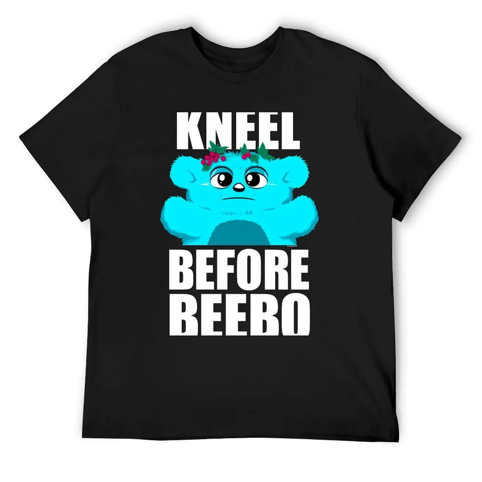 Kneel Before Beebo T-Shirt gifts for boyfriend plain anime mens designer t shirt