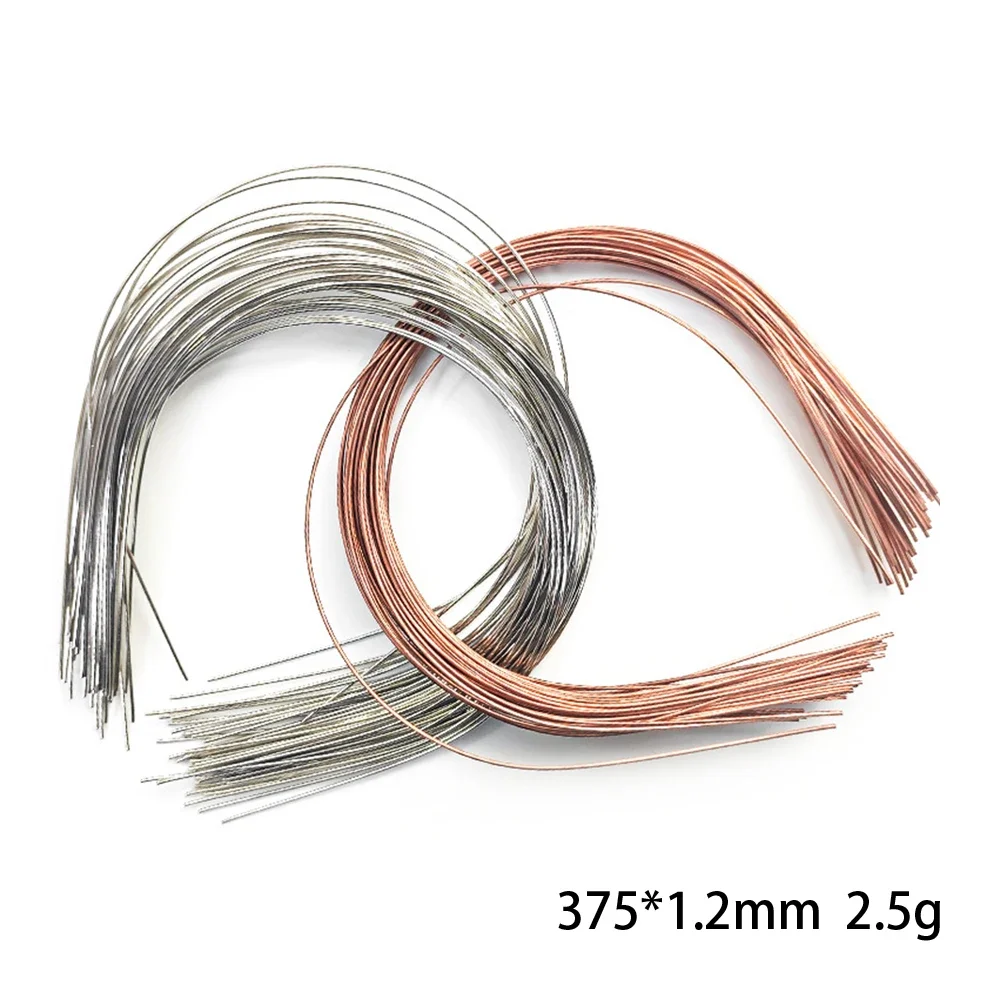 20PCS 1.2mm Beading Hair Hoops Base Metal Headband Setting Silver/Rose Gold Wear Jewelry Making DIY Pearl Headband Craft Sewing