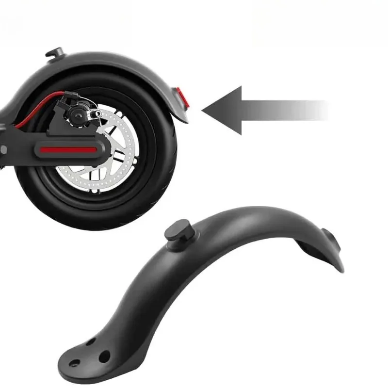 Skateboard Rear Mudguard For Electric Scooter Fender Bracket Mud Guard Red Black White Accessories