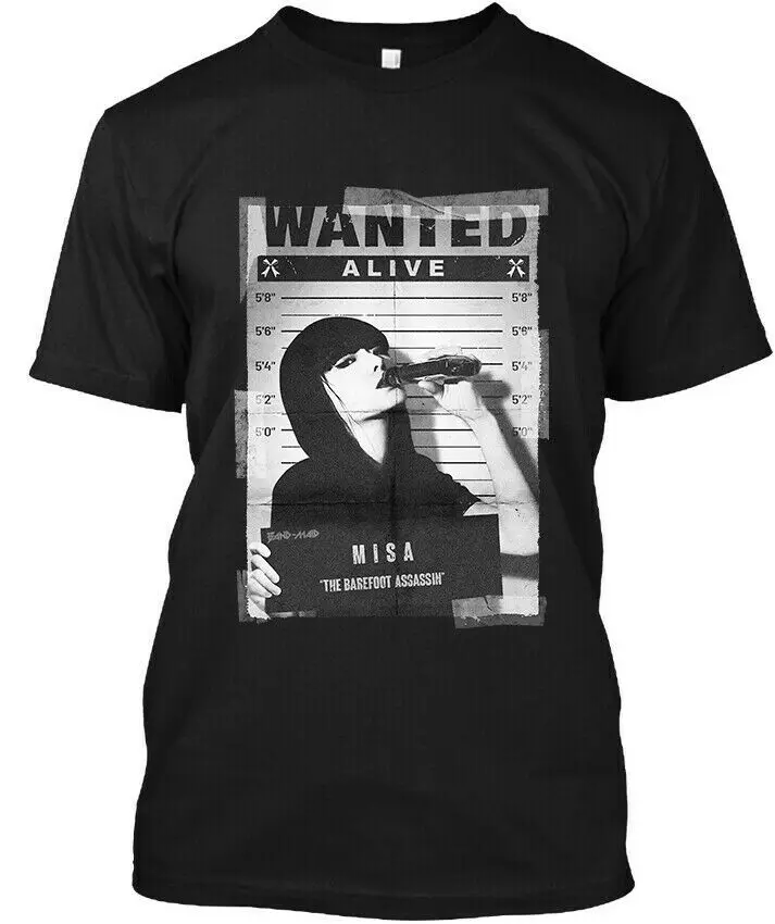 Nwt Popular Band-Maid Misa The Barefoot Assassin Rock Band T-Shirt Size M-3Xl