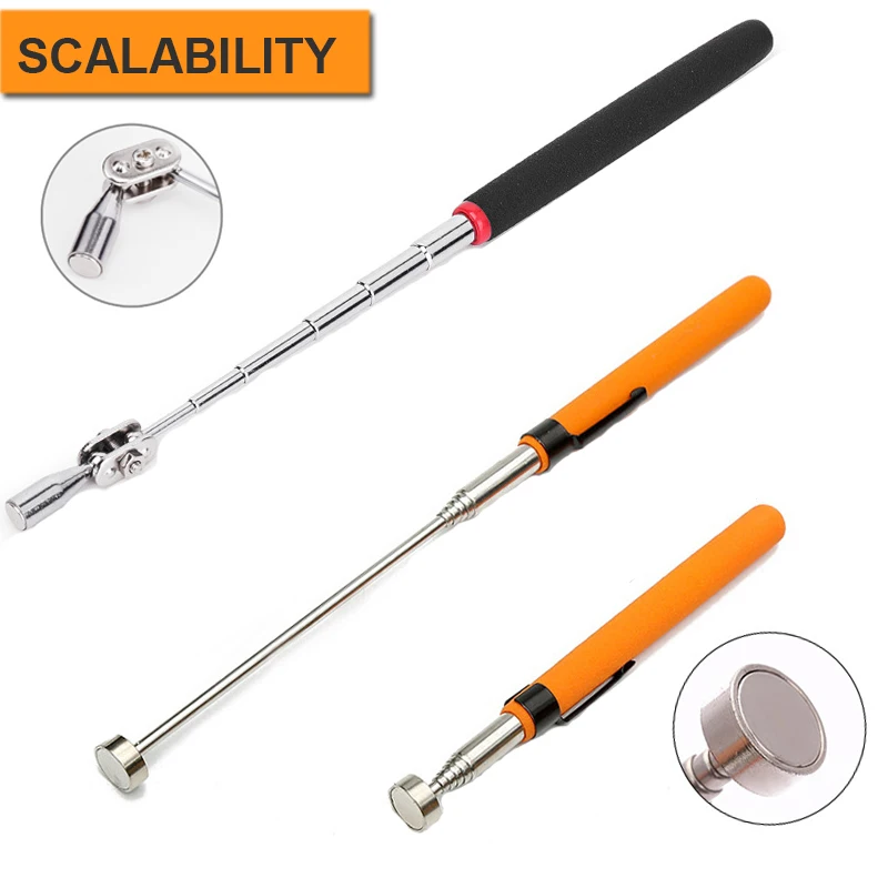 Metalworking Tool Magnet Picking Up Magnetic Pen For Nut Coin Extractor Telescopic Pick Up Tool Work Shop Mini Hand Tools