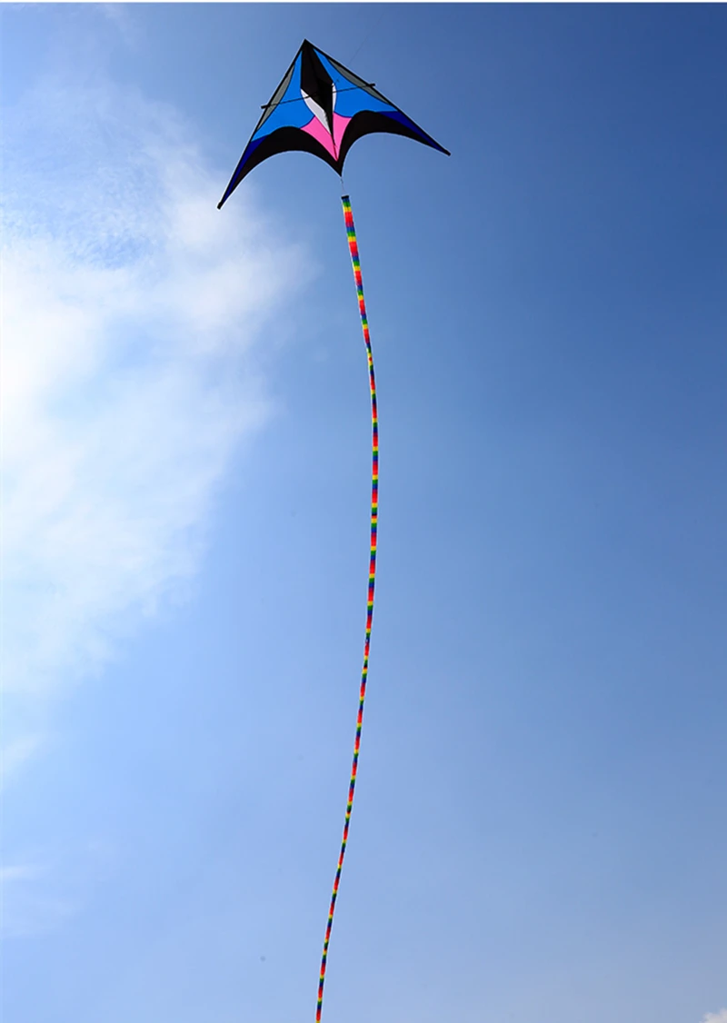 Grande caudas de pipa voando pipa windsocks pipas arco-íris cauda pipa para crianças avião pipa voando pássaro pipas enrolador drachen cometas koi
