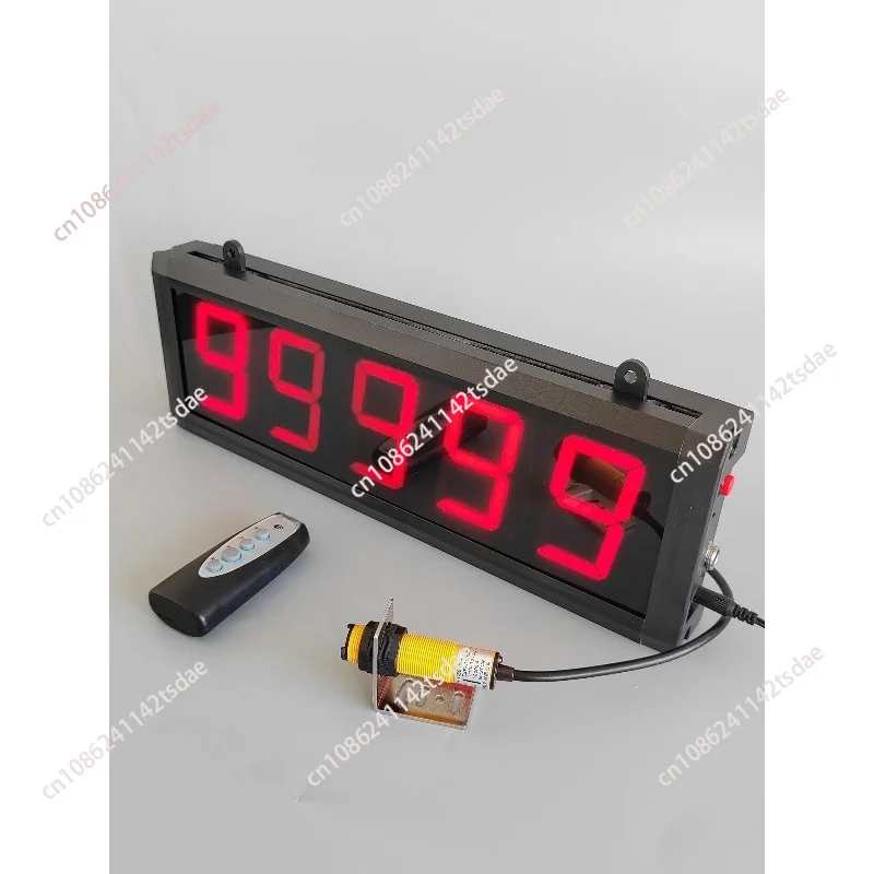 Counter automatic induction electronic digital display large screen conveyor packet point device