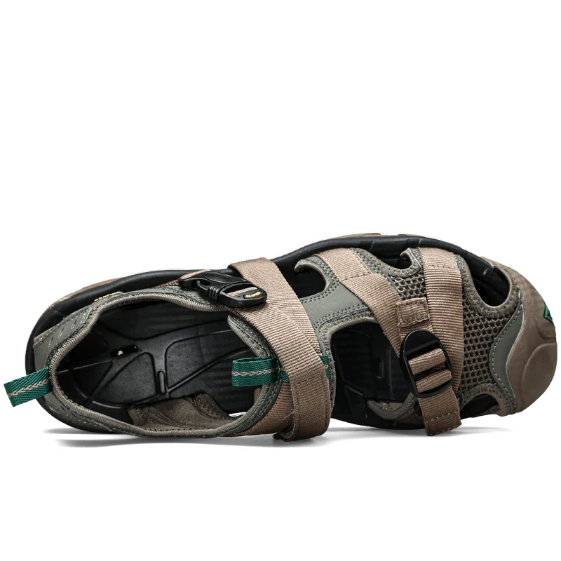 HUMTTO Hiking Shoes Summer Sneakers for Men Sandals Breathable Outdoor Water Beach Sandals Mens Camping Climbing Aqua Shoes Man