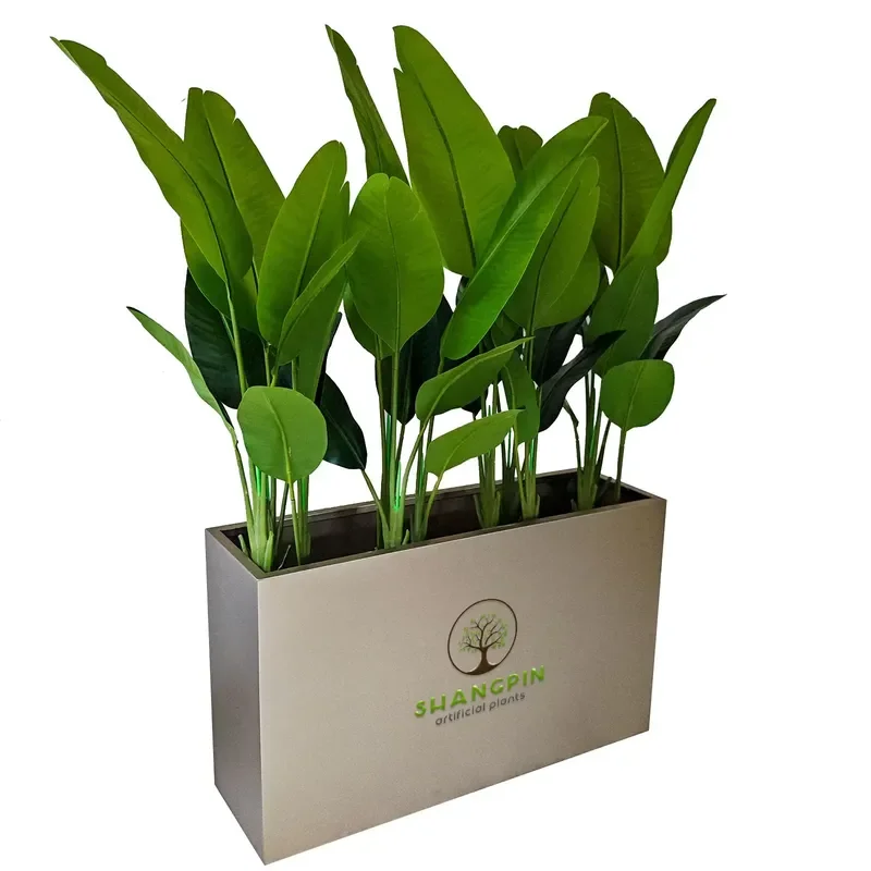 Fake Green Plant Artificial Plants Artificial Banana Tree Artificial Travel Banana Plant Bonsai for Indoor Decoration