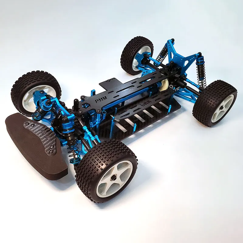 Tamiya Sakura TT02B TT02 TT01 D5 D5S TRF416 1:10 4WD RC auto telaio in fibra di carbonio Al lega modello fai da te Drift Racing Upgrade Parts KIT