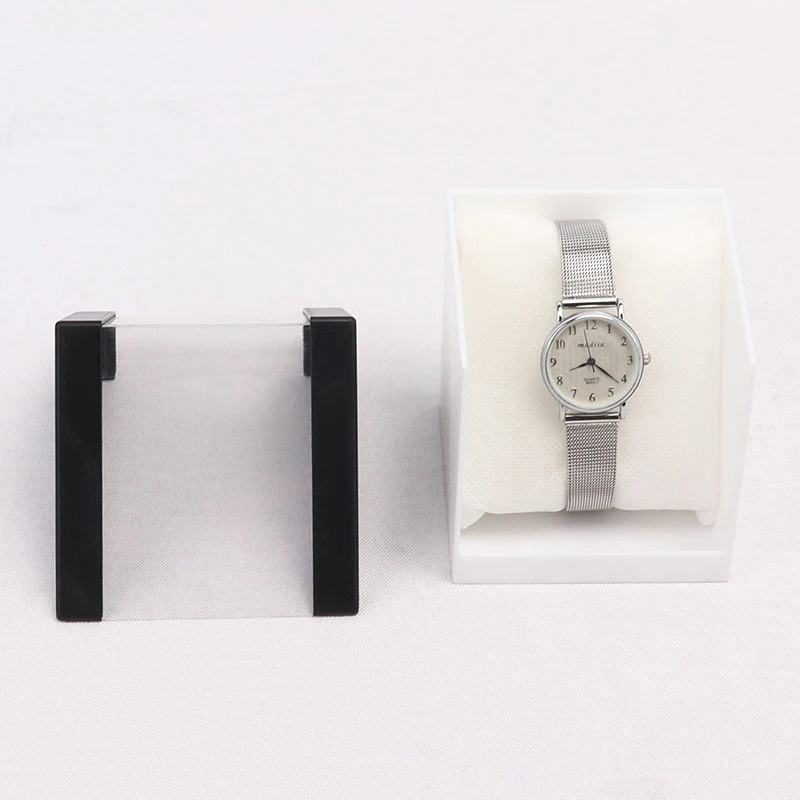 Creative Portable Watch Storage Box Watch Display Box For Women Men Travel Storage Box Plastic Transparent Jewelry Display Case