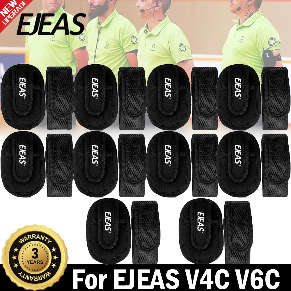 

1/4/6 Piece Adjustable Nylon Interphone Sheath Armband Bags For EJEAS V6C Pro V4C Plus VNETPHONE V6C FBIM Portable Soft Pouch