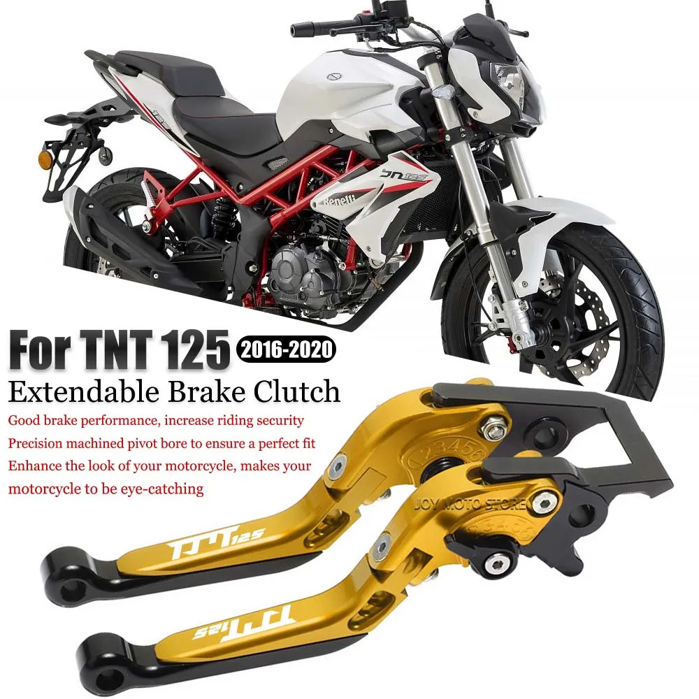 

Для Benelli TNT tnt125 2016-2020 аксессуары для мотоциклов ЧПУ Рычаги тормозной муфты регулируемые выдвижные ручки