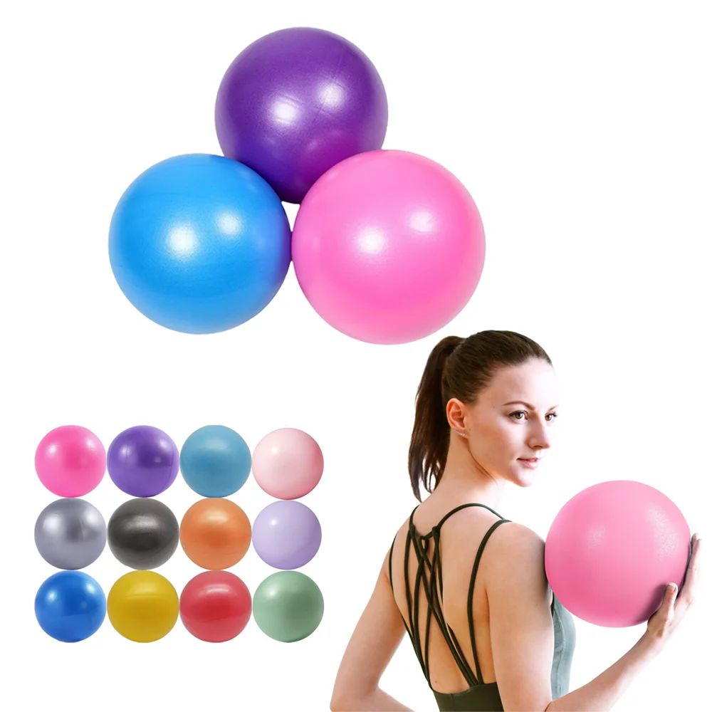 Factory Wholesale Fitness Exercise Pvc 25cm Pilates Yoga Ball Anti-burst Exercise Ball Yoga Ball