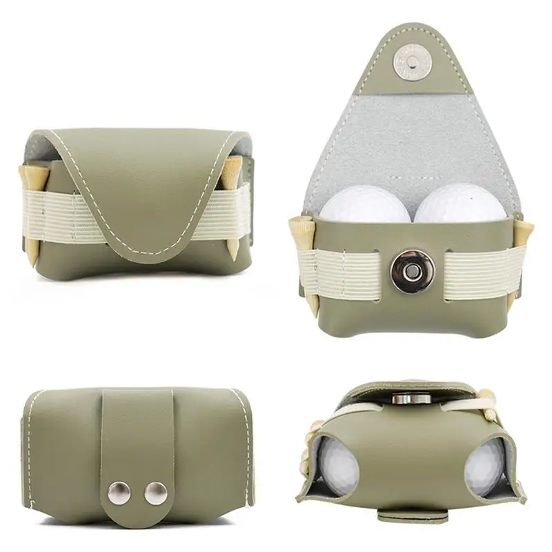 Golf Waist Pouch Bag Golf Ball Bag For Women Golf Ball Bag Holder Storage Bag Pouch Portable Small Pouch Golf Ball Case Waist