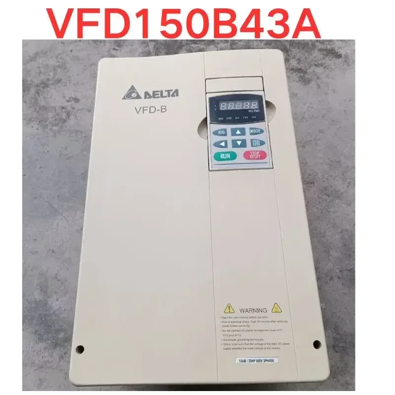 Second-hand test OK Variable frequency VFD150B43A 15KW/380V