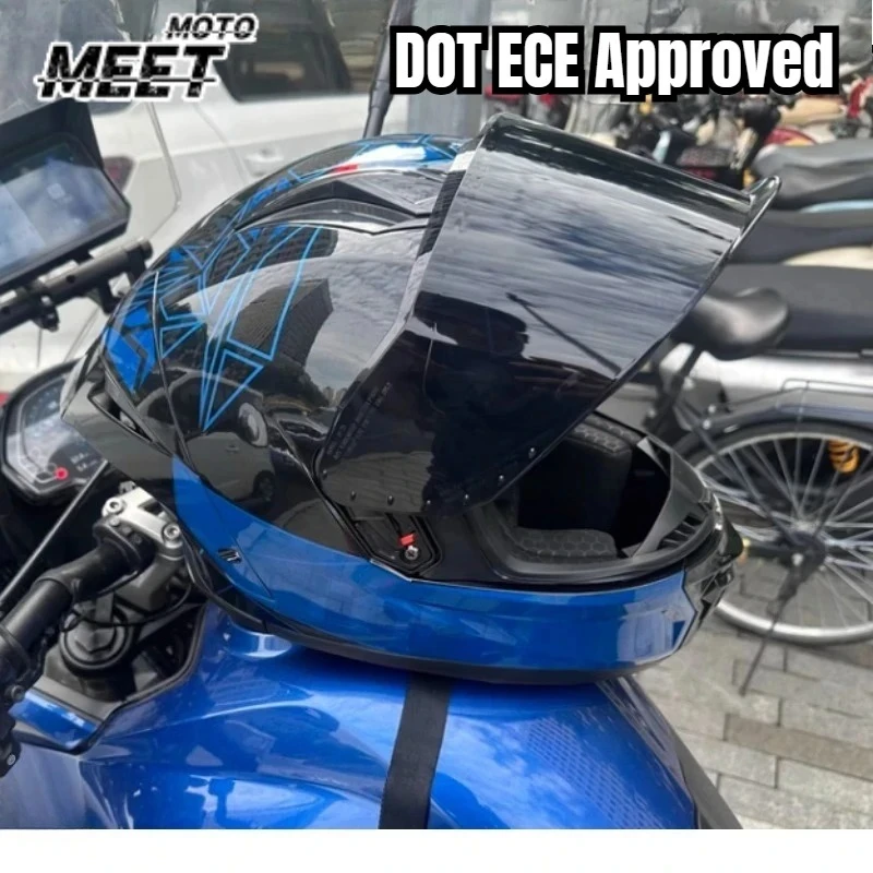 

DOT Unisex Motorcycle Helmet Full Helmet Safety Helm Helmet Outdoor Riding Casco Moto Capacetes Helmets four seasons Universal