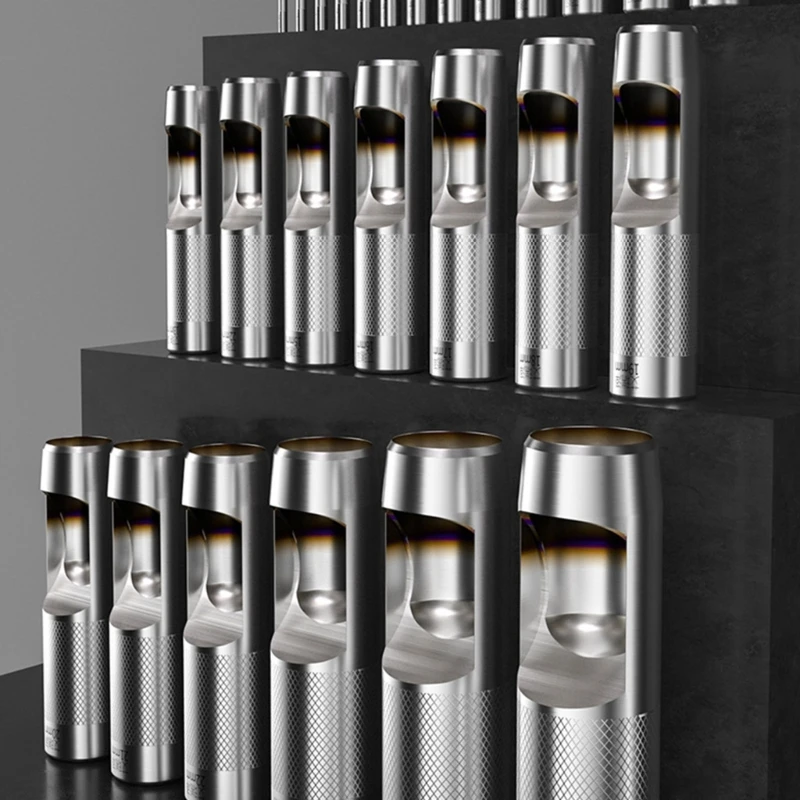 

Professional Leather Hole Tool Multi Size Ergonomic Grip Steel Crafting