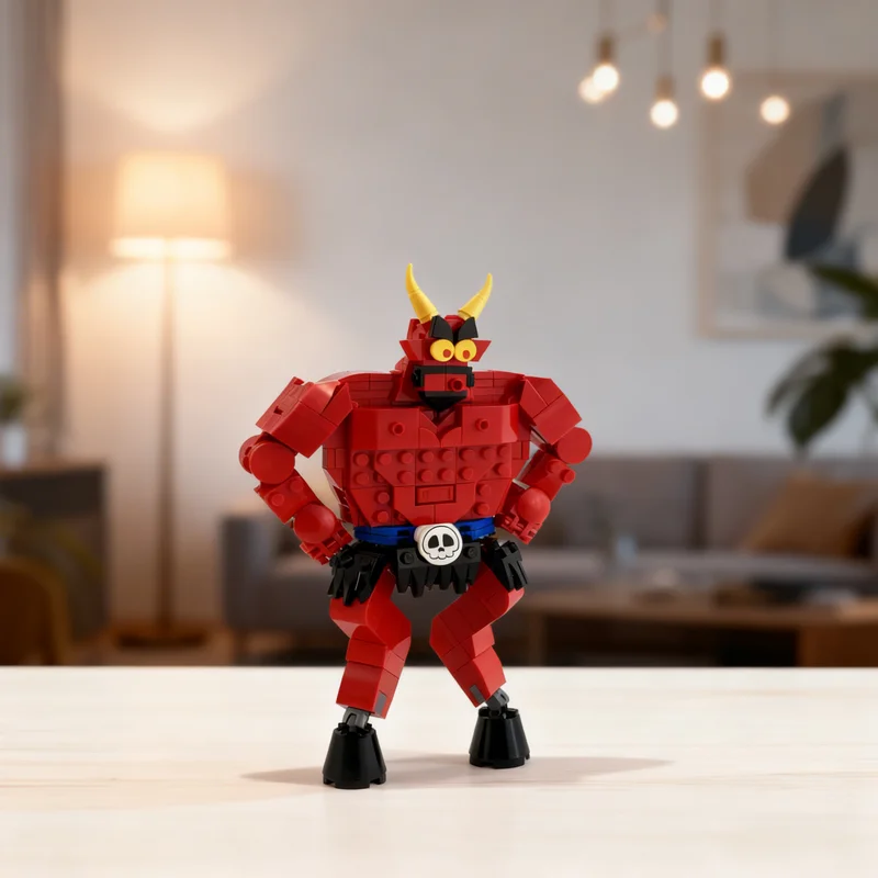 

306pcs MOC South Park Satan Model Building Blocks DIY Gift Creative Collectible Display Decor Premium Adult Kids Desk Home Toy