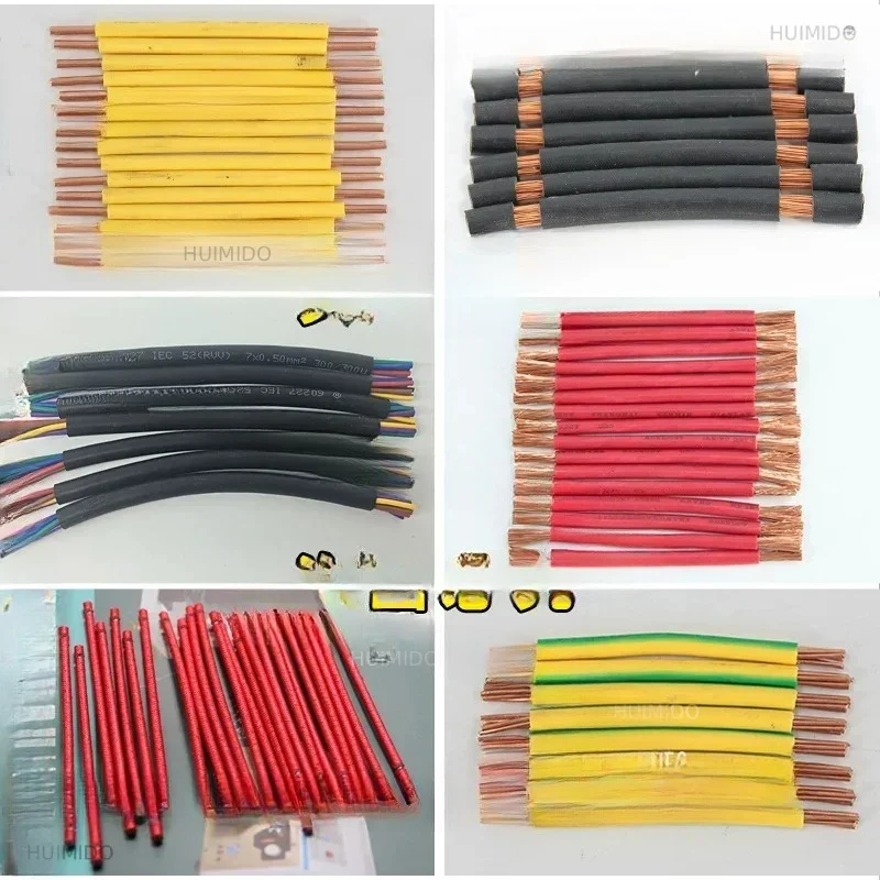 Computer wire stripping machine Automatic large square wire and cable cutting line sheathed wire stripping Bending machine