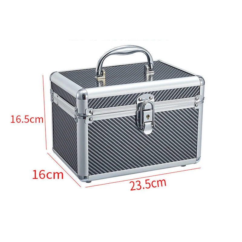 2022 New Brand Makeup Box Artist Professional Metal Cosmetic Cases Make Up Bag Tattoo Nail Multilayer Toolbox Storage Organizer