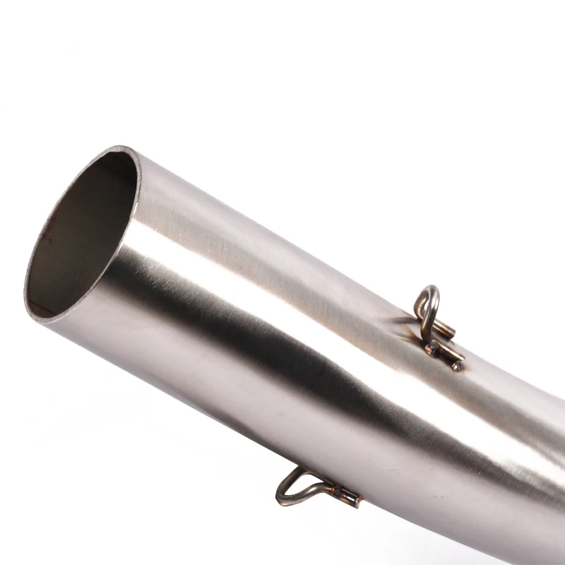 Slip On Motorcycle Exhaust Escape Moto Muffler Modify 51mm Middle Link Pipe For YAMAHA R1 YZF-R1 1998 1999 2000 2001 2002 2003 view 4