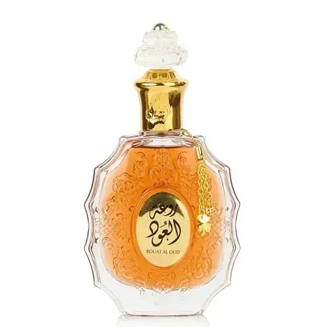 Rouat Al Oud Eau de Parfum Unisexe 100 ml 64841-Parfum boisé et épicé avec notes de safran, Rose et Oud