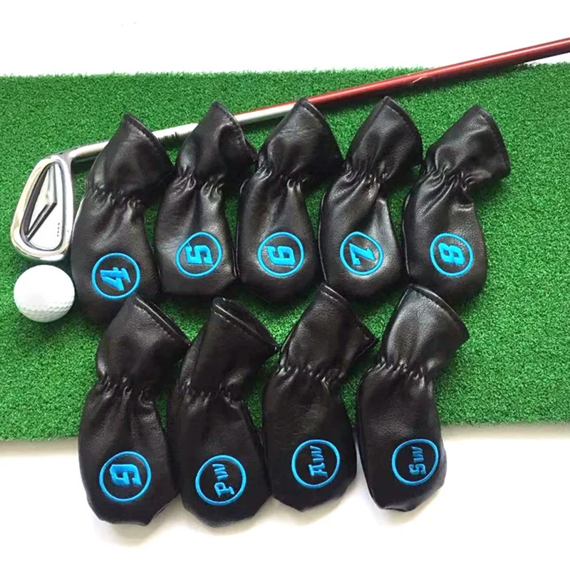 Golf Iron Covers Golf Head Covers Golf Iron Covers With Number Tag Fit For People Who Like Play Golf Best Gift