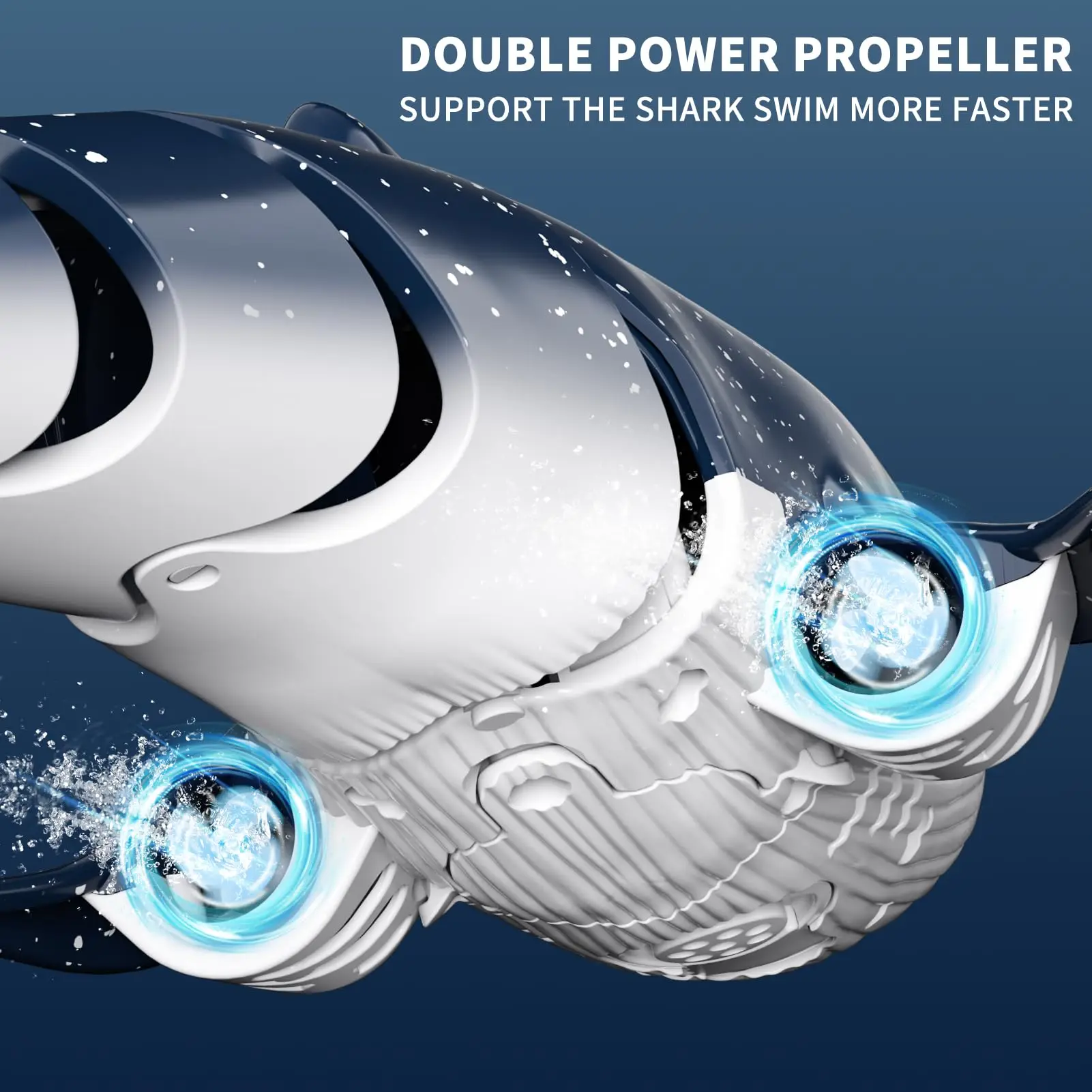 RC Walvisboot Speelgoed 2,4 GHz Afstandsbediening Speedboot Elektrische Spray Water Simulatie Vis Model Waterdichte LED RC Boot Kindercadeau