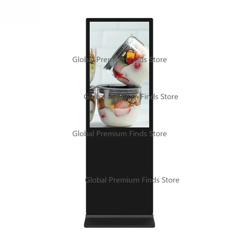 32-65 Inch Floor Standing Touch Screen Kiosk | 1080P/2K Android Indoor LCD Digital Signage