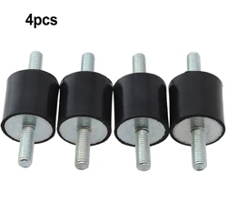 4pcs Anti Vibration Rubber Dampers M8 Thread Air Conditioning Heat Pump Anti-vibration Feet Anti-vibration Dampers