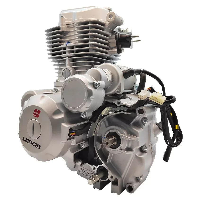 مجموعة محرك الدراجة النارية OEM Loncin cg125 عالية الأداء محرك 125cc تبريد الهواء العالمي للدراجة الترابية 125cc قطع غيار الدراجات النارية