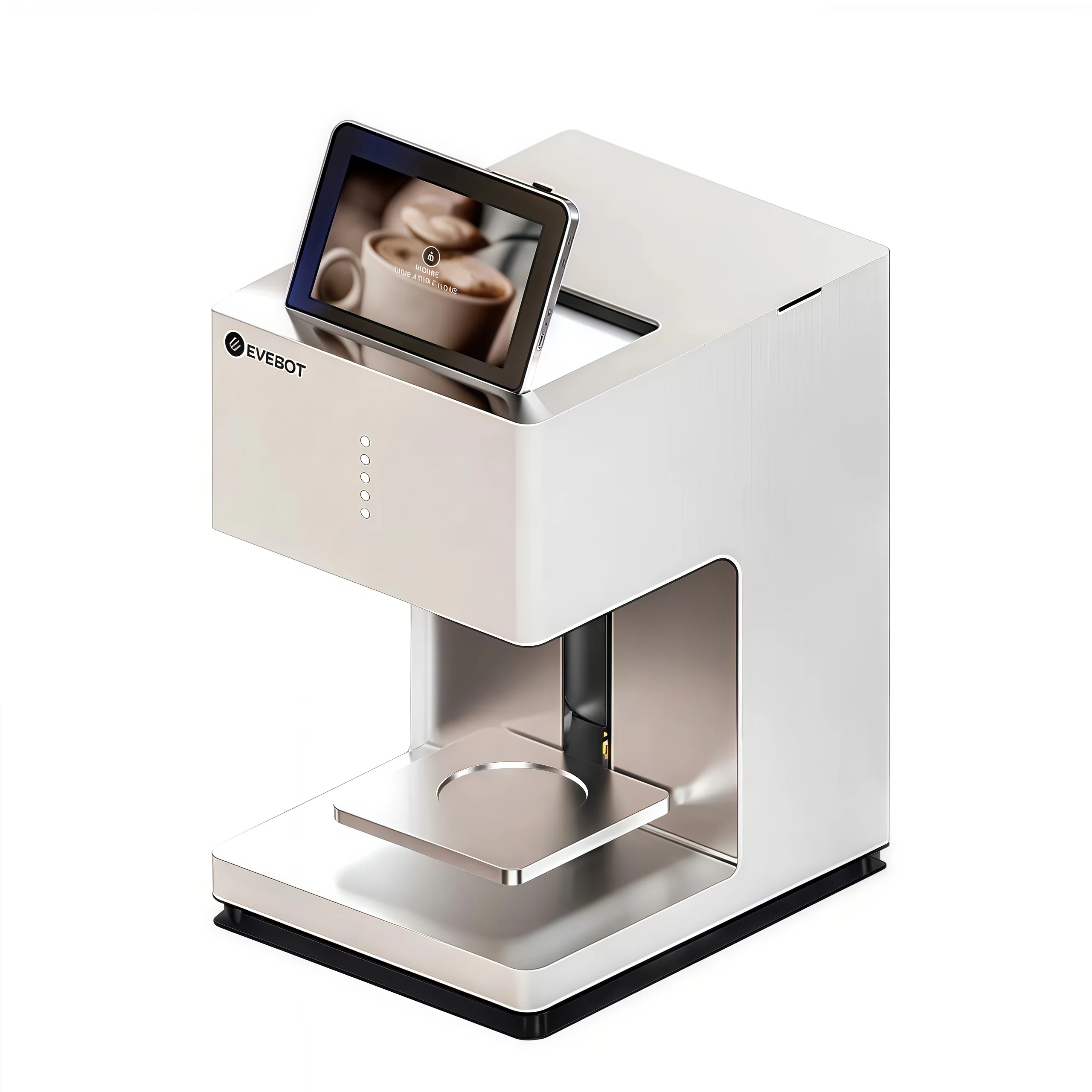 STLF JW لـ EVEBOT EB-Pro طابعة طعام ثلاثية الأبعاد أوتوماتيكية جديدة XP600 حبر صالح للأكل فليكس/مواد 600 ديسيبل متوحد الخواص للاستخدام التجاري الذي يعمل باللمس Scr