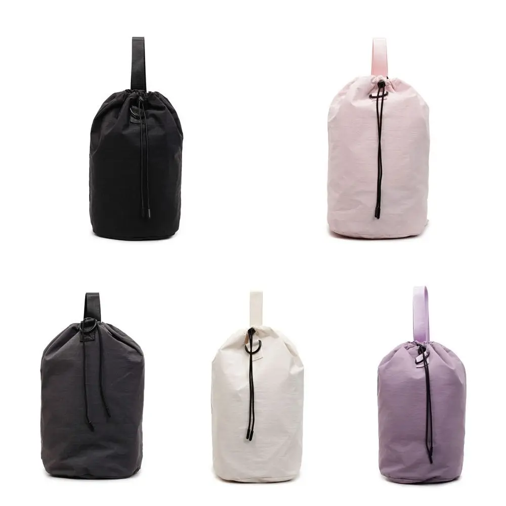 Large Capacity Sport Racket Storage Backpack Lightweight Nylon Fitness Shoulder Bag Badminton Tennis Drawstring Fitness Bag