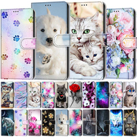 Fashion Leather Flip Case For Xiaomi Redmi 12 12C 10 10A 10C 9 9A 9C 9T Butterfly Personalized Painted Wallet Phone Back Cover