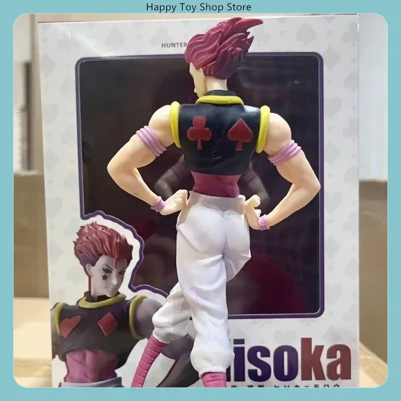 Hunter X Hunter Anime Action Figure - Gon Freecss Hisoka Kurapika Collectible Model Statue for Boys Desktop Decoration Gift