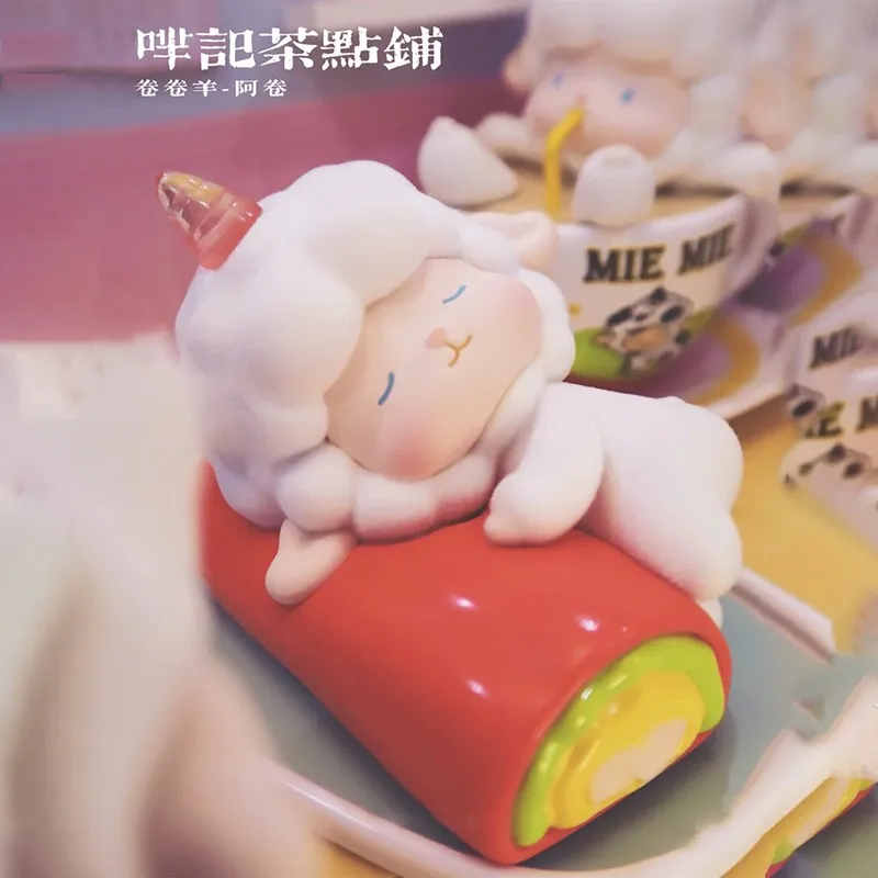 TOPTOY لفة لفة الأغنام مي كي ديم سوم سلسلة صندوق أعمى اللعب صندوق الغموض تخمين حقيبة Kawaii عمل الشكل دمية نموذج هدية عيد