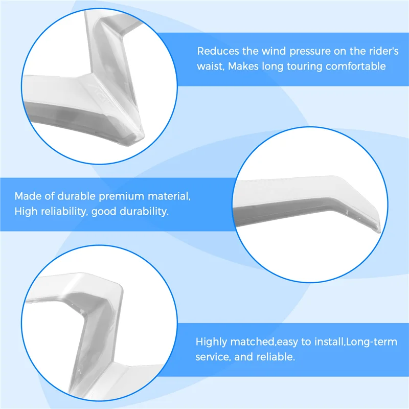 

B07A-Motorcycle Air Deflectors For Honda X-ADV 750 XADV 750 2021-2024 Leg Fairing Wind Deflector Side Windshield